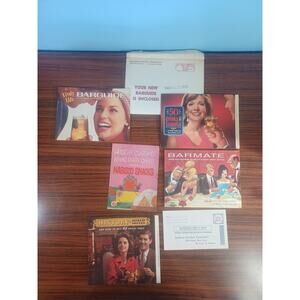 Rare Lot Of Vintage Southern Comfort Barguides,History Of Drinks,and Many More